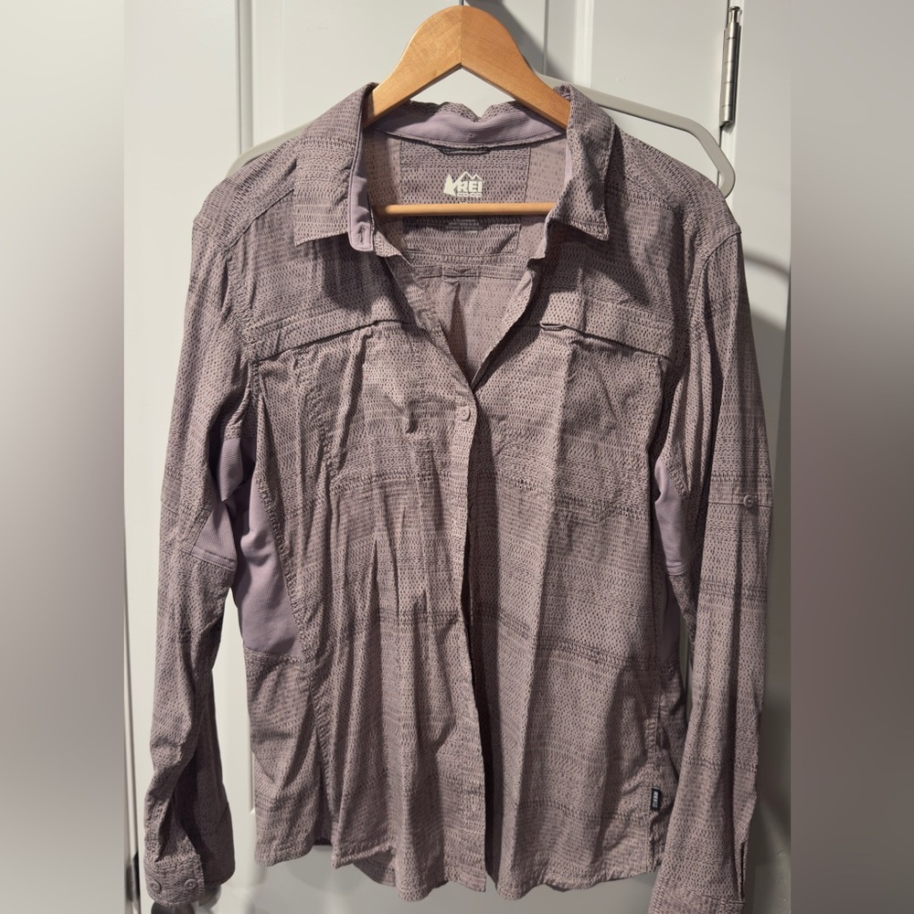 REI Hiking / Travel Blouse XL Women's